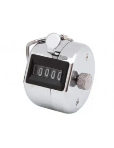 Compteur brebis métal chromé 4 chiffres KERBL