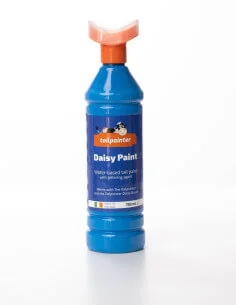 Tailpainter bleu 750 ml avec pinceau intégré Kerbl