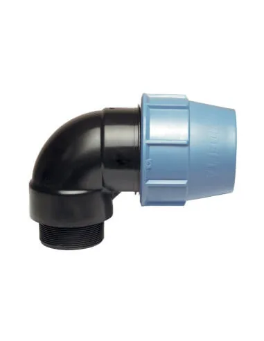 Coude 90° fileté 32mm x 1/2" SORODIST