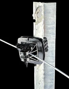 Isolateur PinLock pour piquet Titan – polymère renforcé 22 kV