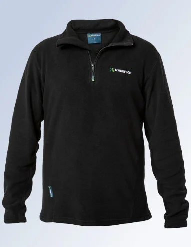 Pull polaire Kaiwaka demi-zip homme – polaire haute performance