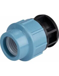 Bouchon de fin de ligne 40 mm en polyéthylène