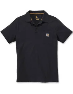 Polo Delmont Carhartt homme noir - Force® FastDry®
