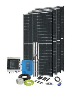 Kit pompe immergée solaire 48V 600W 4,5 m³/h 8 bars