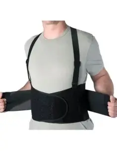 Ceinture de maintien lombaire respirante ajustable Velcro