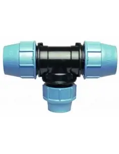 Té 90° réduit à compression PE UNIDELTA Ø 40x25
