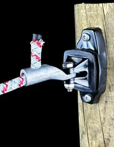 Isolateur d'extrémité INOX x5 pour cordon élastique