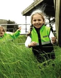Veste sans manches enfant imperméable doublée polaire
