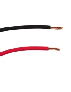 Câble de raccordement 2,5 mm² noir vendu au mètre