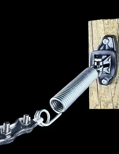 Isolateur d’extrémité INOX x5 pour fil nylon 3 mm