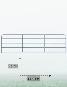 Barrière de prairie Franco 4,78 m x 1,15 m CLIPEX