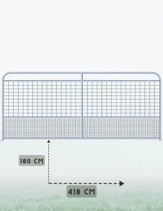 Portail de ferme grille Franco 4,18 m x 1,8 m – 834,33 € HT