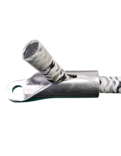 Raccord aluminium pour cordon élastique - 1 pièce