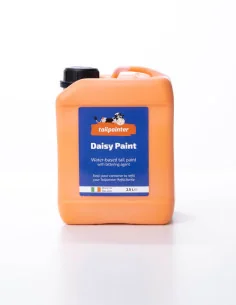 Bidon peinture orange 2,5L Tailpainter avec pinceau