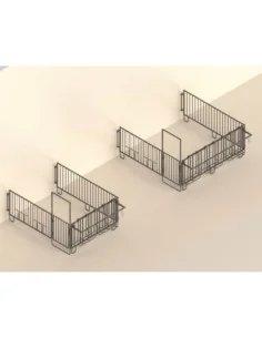 Enclos modulaire pour veaux Kerbl 3 ou 5 veaux