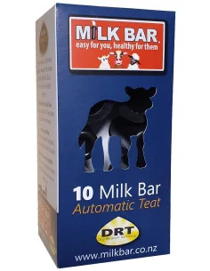Tétines Milk Bar® noires veau pour DAL x10
