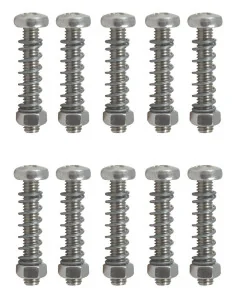 Milk Bar® kit visserie x10 – vis, ressorts et écrous