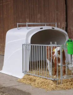 Niche à veaux CalfHouse Premium DUO Kerbl sans enclos