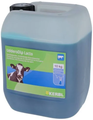 UdderoDip Lacto 10 kg : trempage trayons filmogène bleu