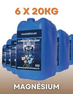 Magnésium BIO pack 6×20 kg pour taries avant vêlage