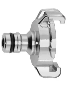 Pièce de liaison GEKA® plus mâle en laiton chromé