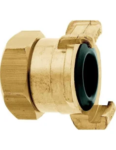 Raccord rapide 360° femelle 3/4" ou 1" laiton Karasto