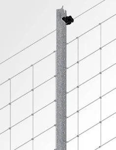 Piquet Titan 2,30 m galvanisé à chaud – lot de 50