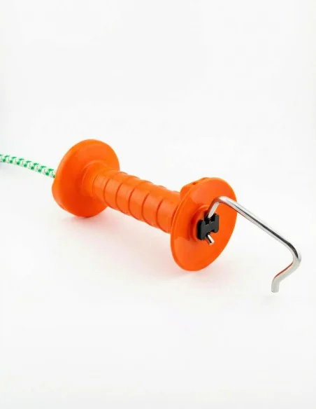 Poignée inox cordon élastique x5 – orange haute visibilité
