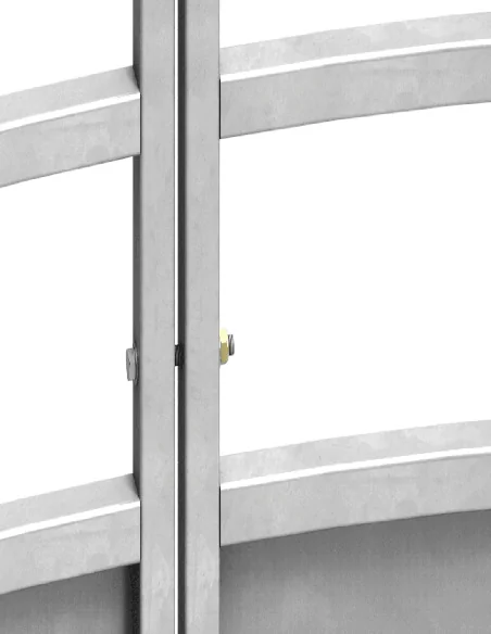 Couloir en V 2,3m HT 1704,62€ | PâtureVision