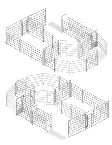 Parc de contention 10 UGB 10x7 m Yardsman Duraslide