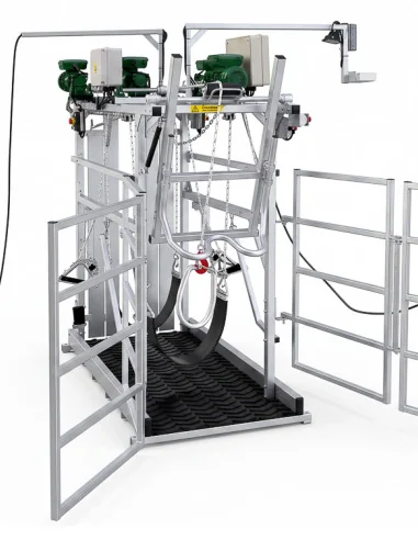 Cage de parage électrique bovins Ekochute – 103244