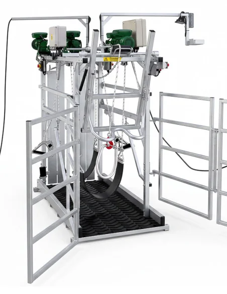 Cage de parage électrique bovins Ekochute – 103244