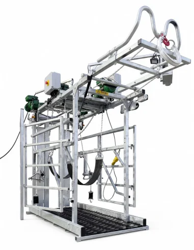 Cage de parage électrique bovins Ekochute – 103244